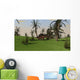 Kentrosaurus Walking across Open Wall Decal Design 2
