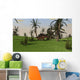 Kentrosaurus Walking across Open Wall Decal Design 2