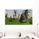 Kentrosaurus Walking across Open Wall Decal Design 1