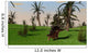 Kentrosaurus Walking across Open Wall Decal Design 1