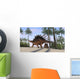 Kentrosaurus Walking across Prehistoric Wall Decal Design 5