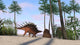 Kentrosaurus Walking across Prehistoric Wall Decal Design 4