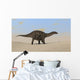 Dicraeosaurus Walking across Barren Wall Decal Design 1
