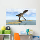 Utahraptor Walking through Prehistoric Wall Decal
