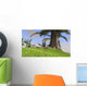 Coelophysis Running across Open Wall Decal