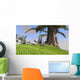 Coelophysis Running across Open Wall Decal