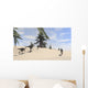 Herd Gigantoraptors Desert Terrain Wall Decal