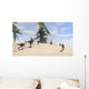 Herd Gigantoraptors Desert Terrain Wall Decal