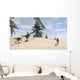 Herd Gigantoraptors Desert Terrain Wall Decal