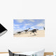 Herd Gigantoraptors Running across Wall Decal Design 2