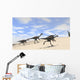 Herd Gigantoraptors Running across Wall Decal Design 2