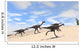 Herd Gigantoraptors Running across Wall Decal Design 2