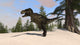 Tyrannosaurus Rex Hunting for Wall Decal Design 11
