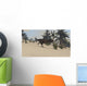 Majungasaurus Prehistoric Environment Wall Decal Design 2