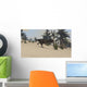 Majungasaurus Prehistoric Environment Wall Decal Design 2
