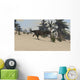 Majungasaurus Prehistoric Environment Wall Decal Design 2