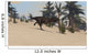 Majungasaurus Prehistoric Environment Wall Decal Design 2