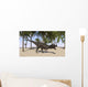 Majungasaurus Prehistoric Landscape Wall Decal