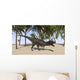 Majungasaurus Prehistoric Landscape Wall Decal