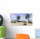Majungasaurus Tropical Environment Wall Decal