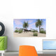 Majungasaurus Tropical Environment Wall Decal