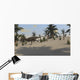 Majungasaurus Prehistoric Environment Wall Decal Design 1