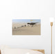 Ceratosaurus Running across Barren Wall Decal Design 5