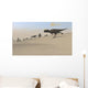 Ceratosaurus Running across Barren Wall Decal Design 5