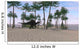 Spinosaurus Hunting along Shore Wall Decal Design 2