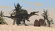 Spinosaurus Hunting for Its Wall Decal Design 3
