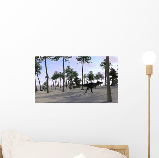 Tyrannosaurus Rex Hunting for Wall Decal Design 10