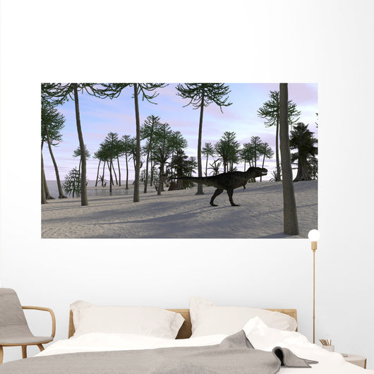 Tyrannosaurus Rex Hunting for Wall Decal Design 10
