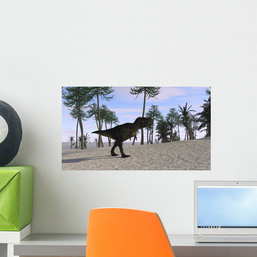 Tyrannosaurus Rex Hunting for Wall Decal Design 9