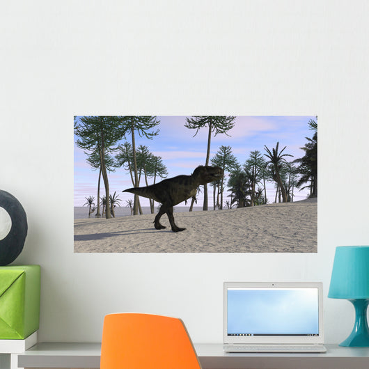 Tyrannosaurus Rex Hunting for Wall Decal Design 9