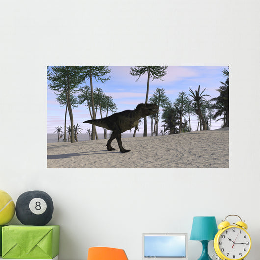 Tyrannosaurus Rex Hunting for Wall Decal Design 9
