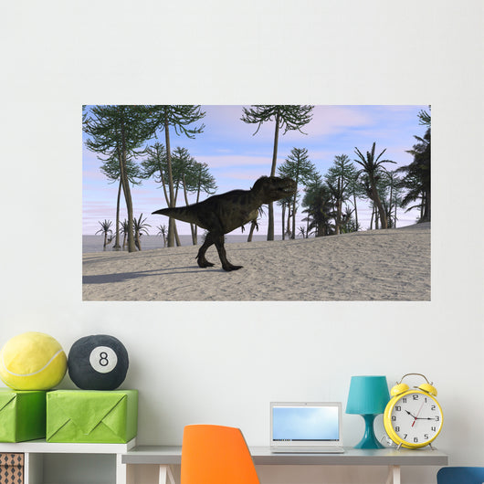 Tyrannosaurus Rex Hunting for Wall Decal Design 9