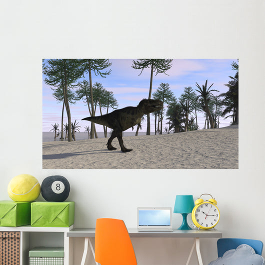 Tyrannosaurus Rex Hunting for Wall Decal Design 9