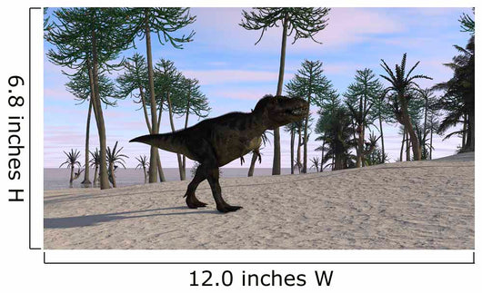 Tyrannosaurus Rex Hunting for Wall Decal Design 9