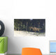 Ceratosaurus Hunting Prehistoric Environment Wall Decal Design 3