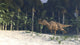 Ceratosaurus Hunting Prehistoric Environment Wall Decal Design 3
