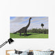 Large Brachiosaurus Open Field Wall Decal Design 1