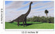 Large Brachiosaurus Open Field Wall Decal Design 1