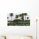Triceratops Prehistoric Environment Wall Decal Design 2