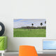 Gigantoraptor Running across Open Wall Decal Design 2