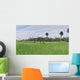 Gigantoraptor Running across Open Wall Decal Design 2