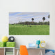 Gigantoraptor Running across Open Wall Decal Design 2