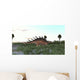 Kentrosaurus Prehistoric Landscape Wall Decal Design 2