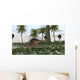 Kentrosaurus Prehistoric Landscape Wall Decal Design 1