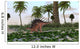 Kentrosaurus Prehistoric Landscape Wall Decal Design 1