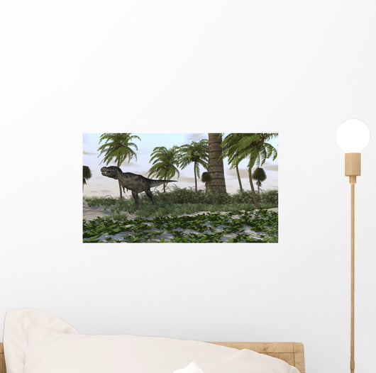 Tyrannosaurus Rex Hunting for Wall Decal Design 8